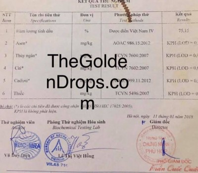 TINH DẦU TRẦM HƯƠNG SẠCH NGUYÊN CHẤT GOLDEN DROPS 3ML
