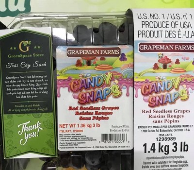 NHO KẸO CANDY SNAPS MỸ