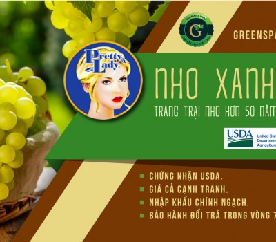 NHO XANH MỸ PRETTY LADY
