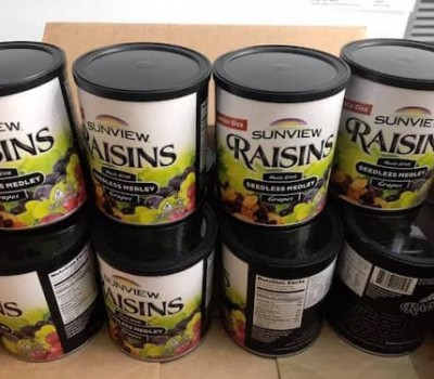 NHO KHÔ MỸ RAISINS