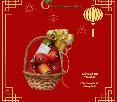 GIỎ QUÀ ĐỎ