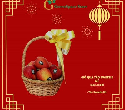 GIỎ QUÀ TÁO SWEETIE MỸ