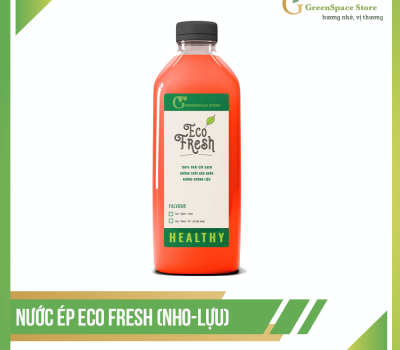 NƯỚC ÉP ECO FRESH (NHO-LỰU)