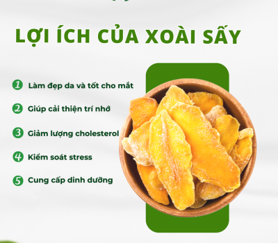 XOÀI TƯƠI SẤY SUPER FOOD