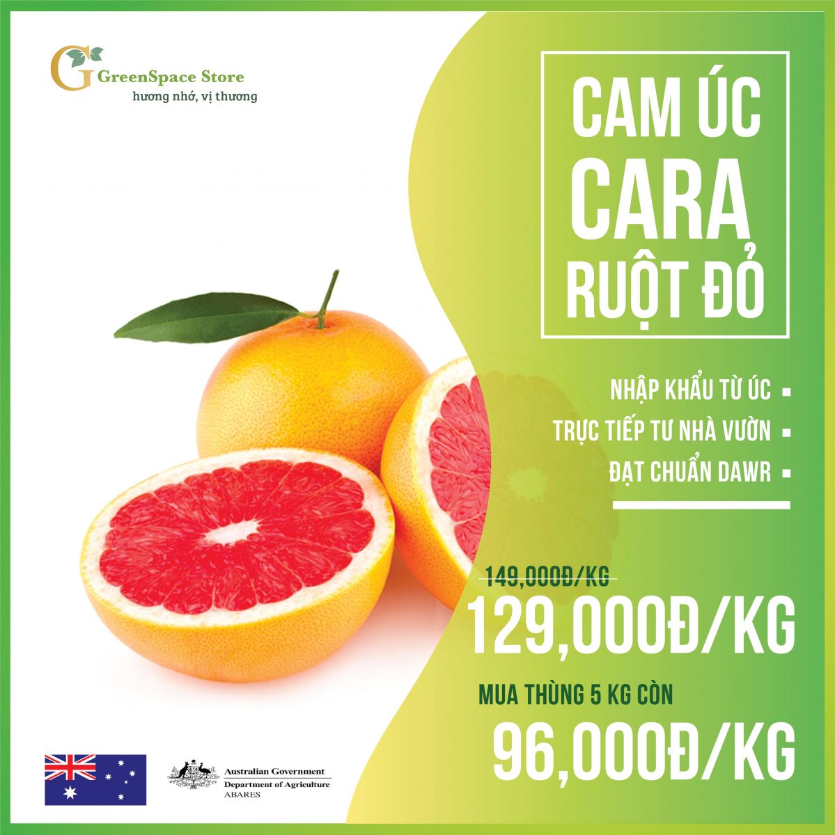 Cam Cara Úc